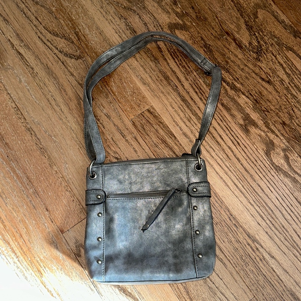 Grey purse